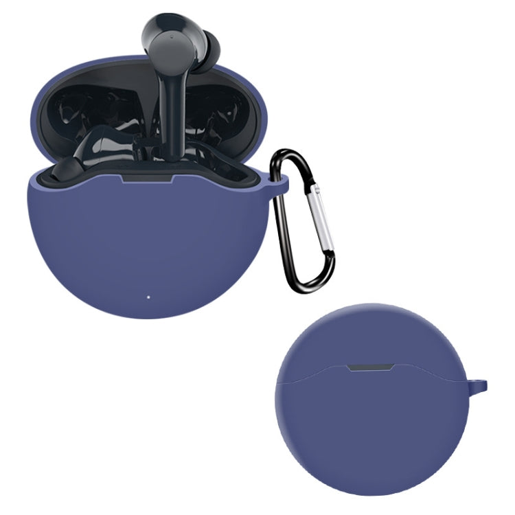 For Noise Buds VS303 Pure Color Bluetooth Earphone Soft Silicone Protective Case With Hook