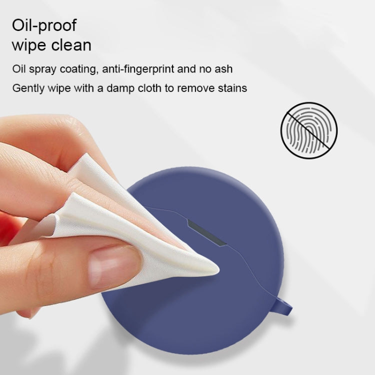 For Noise Buds VS303 Pure Color Bluetooth Earphone Soft Silicone Protective Case With Hook