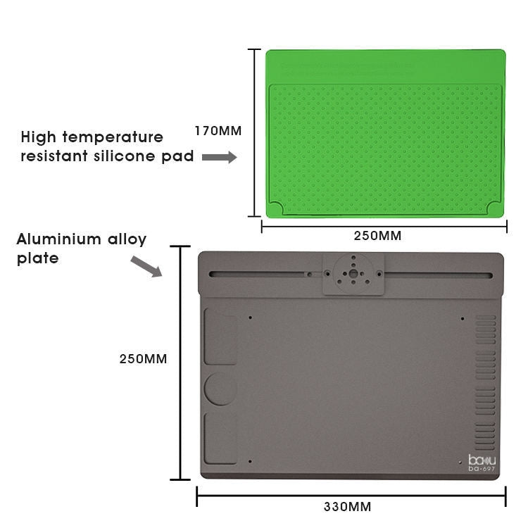 BAKU BA-697 2 in 1 Microscope Maintenance Insulation Pad