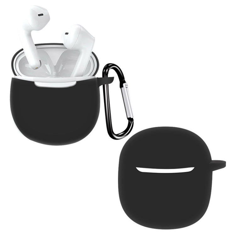 For Xiaodu S1 Pure Color Bluetooth Earphone Soft Silicone Protective Case With Hook