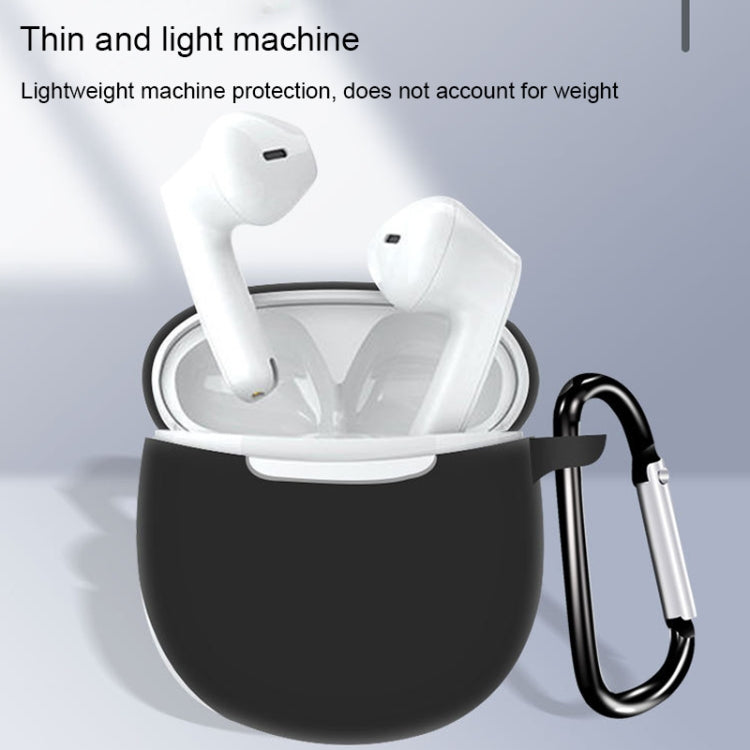 For Xiaodu S1 Pure Color Bluetooth Earphone Soft Silicone Protective Case With Hook
