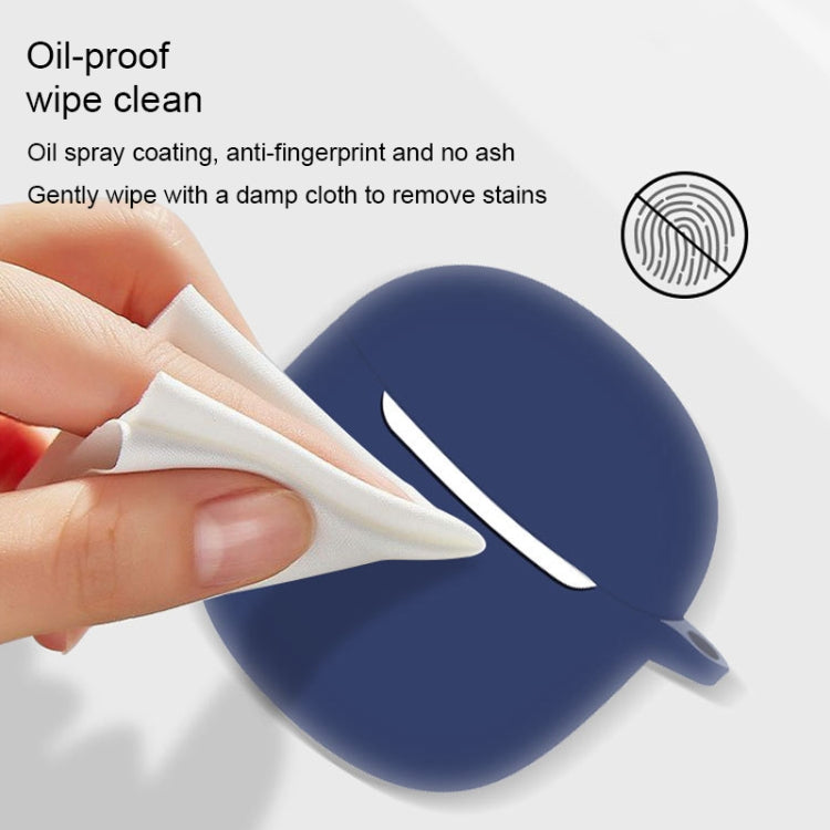 For Xiaodu S1 Pure Color Bluetooth Earphone Soft Silicone Protective Case With Hook