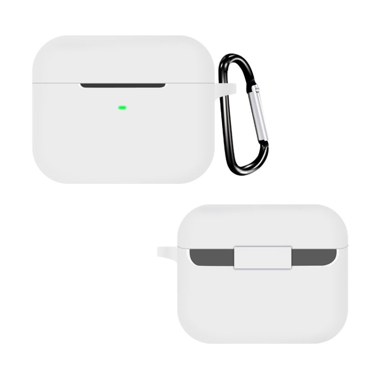 For Razer Hammerhead True Wireless X Pure Color Bluetooth Earphone Soft Silicone Protective Case With Hook