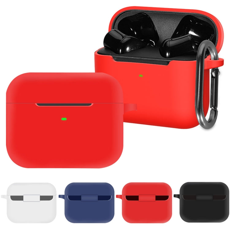 For Razer Hammerhead True Wireless X Pure Color Bluetooth Earphone Soft Silicone Protective Case With Hook