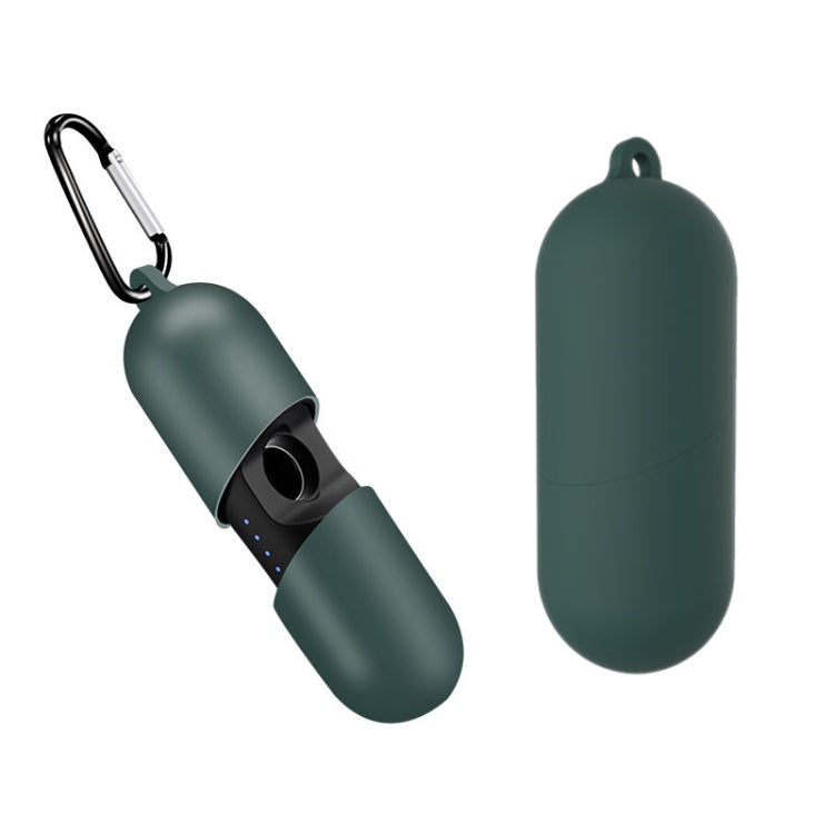 For Motorola MotoBuds 400 / VerveBuds 400 Pure Color Bluetooth Earphone Soft Silicone Protective Case With Hook