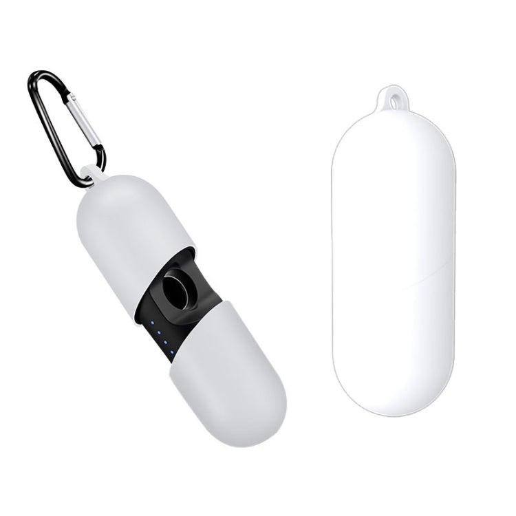For Motorola MotoBuds 400 / VerveBuds 400 Pure Color Bluetooth Earphone Soft Silicone Protective Case With Hook