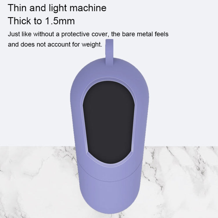 For Motorola MotoBuds 400 / VerveBuds 400 Pure Color Bluetooth Earphone Soft Silicone Protective Case With Hook