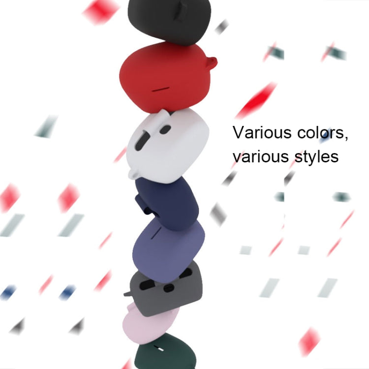 For Philips SHB2505 Pure Color Bluetooth Earphone Soft Silicone Protective Case With Hook
