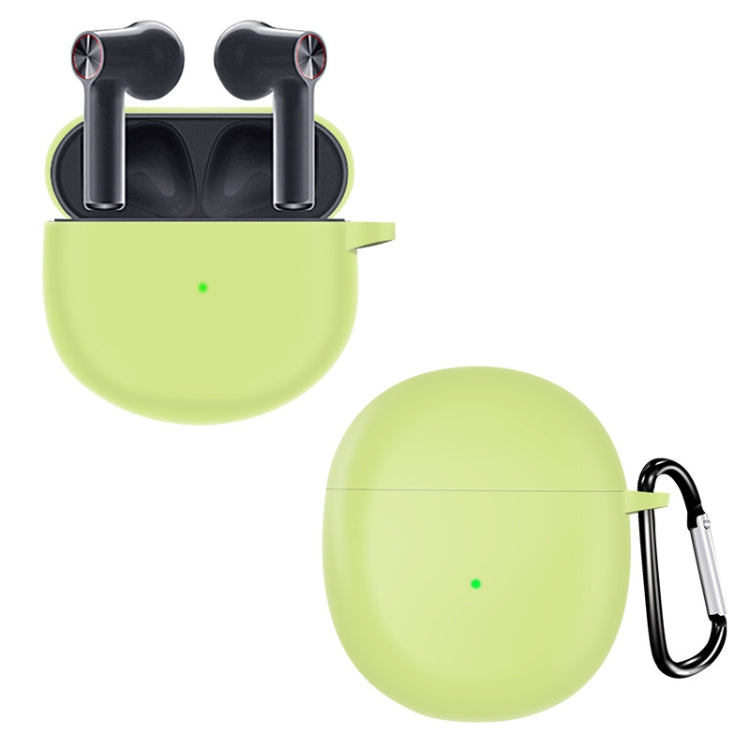 For OnePlus Buds Pure Color Bluetooth Earphone Soft Silicone Protective Case With Hook