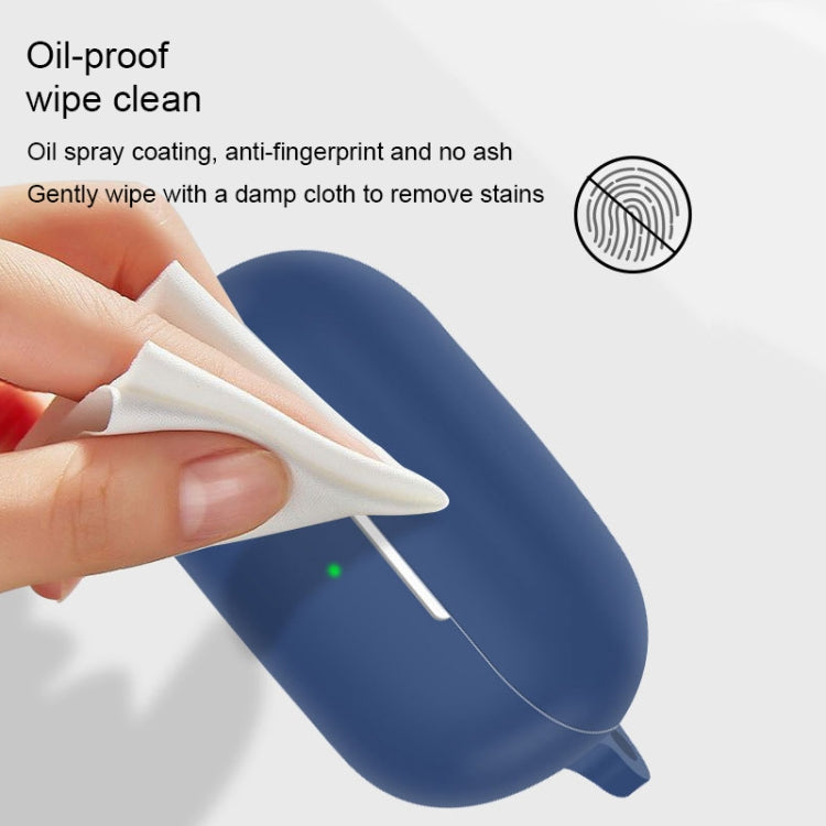 For MEIZU Meilan Blus Pure Color Bluetooth Earphone Soft Silicone Protective Case With Hook
