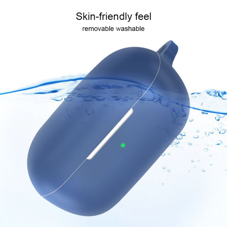 For MEIZU Meilan Blus Pure Color Bluetooth Earphone Soft Silicone Protective Case With Hook