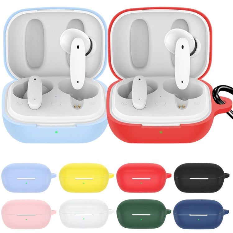 For MEIZU Meilan Blus Pure Color Bluetooth Earphone Soft Silicone Protective Case With Hook
