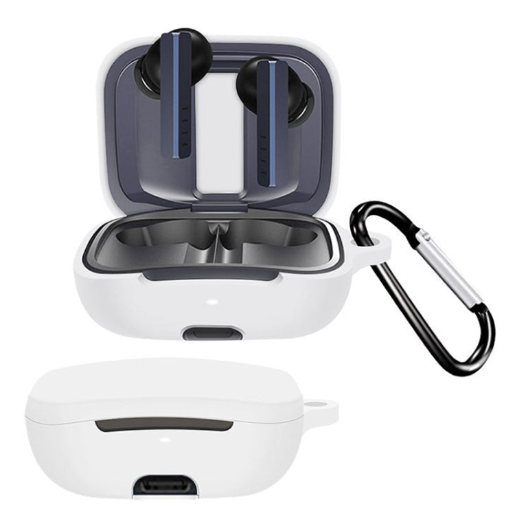 For FIIL CG Pro Pure Color Bluetooth Earphone Soft Silicone Protective Case With Hook