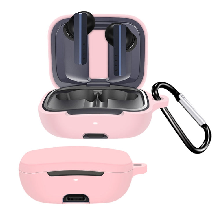 For FIIL CG Pro Pure Color Bluetooth Earphone Soft Silicone Protective Case With Hook