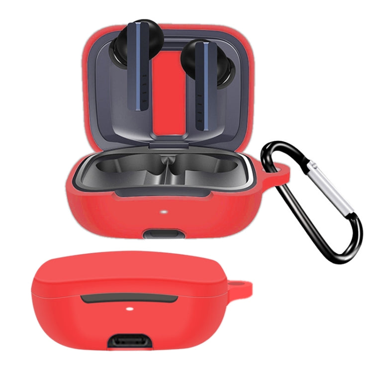 For FIIL CG Pro Pure Color Bluetooth Earphone Soft Silicone Protective Case With Hook