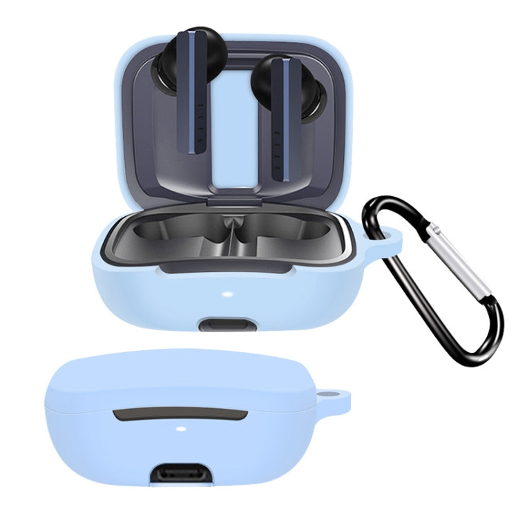 For FIIL CG Pro Pure Color Bluetooth Earphone Soft Silicone Protective Case With Hook