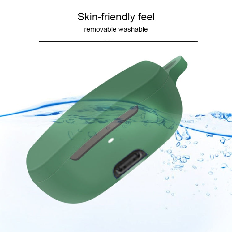 For FIIL CG Pro Pure Color Bluetooth Earphone Soft Silicone Protective Case With Hook