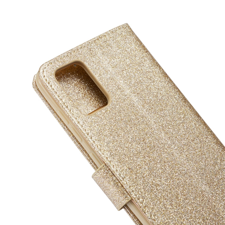 For Samsung Galaxy A51 Glitter Powder Love Leather Phone Case