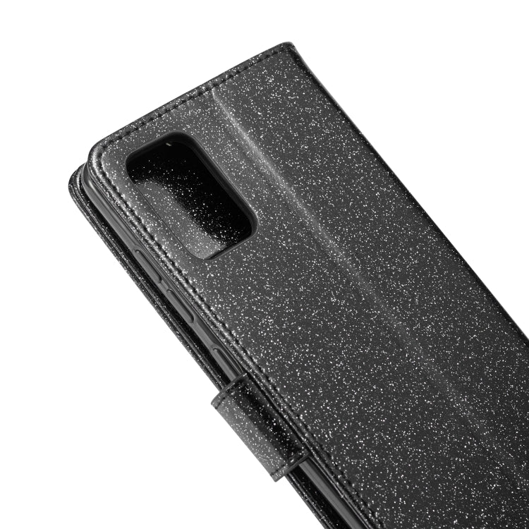 For Samsung Galaxy A51 Glitter Powder Love Leather Phone Case