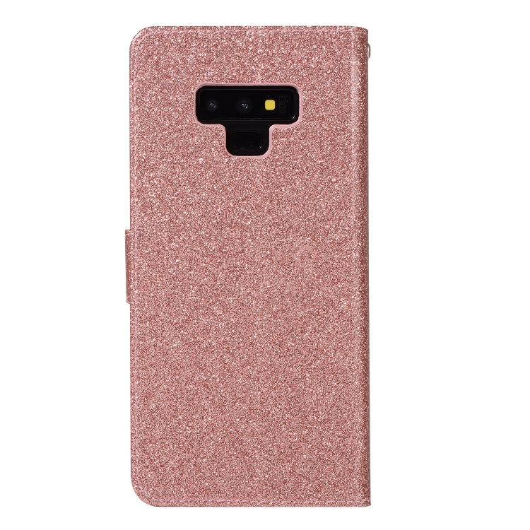 For Samsung Galaxy Note9 Glitter Powder Love Leather Phone Case