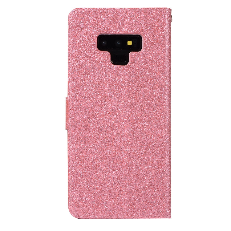 For Samsung Galaxy Note9 Glitter Powder Love Leather Phone Case