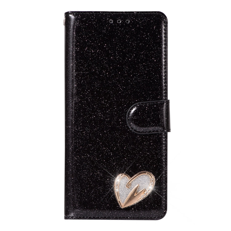 For Samsung Galaxy Note9 Glitter Powder Love Leather Phone Case