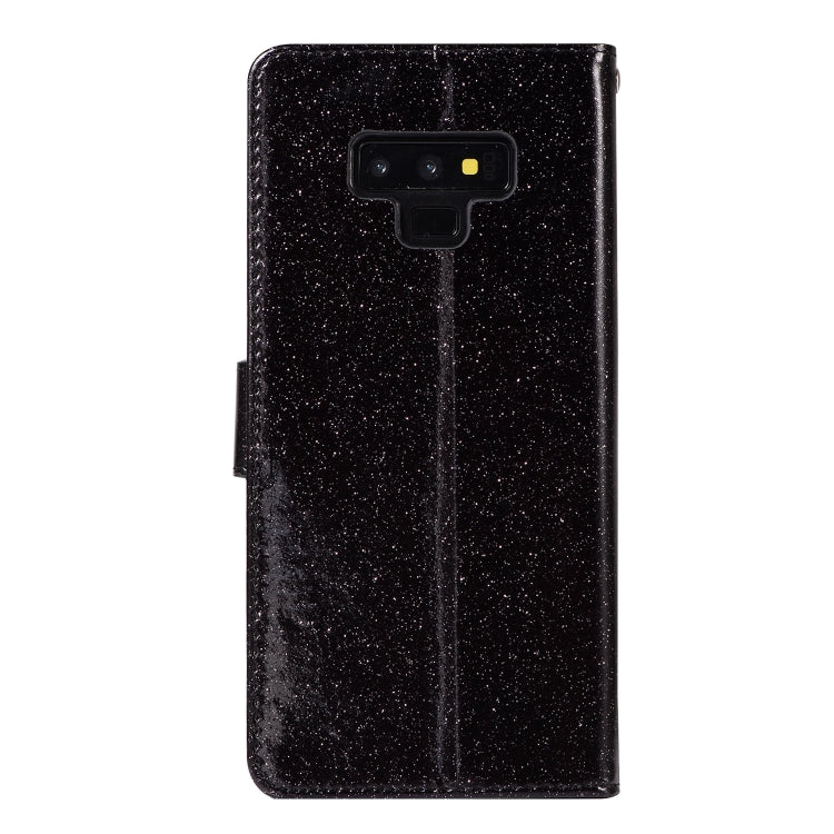 For Samsung Galaxy Note9 Glitter Powder Love Leather Phone Case