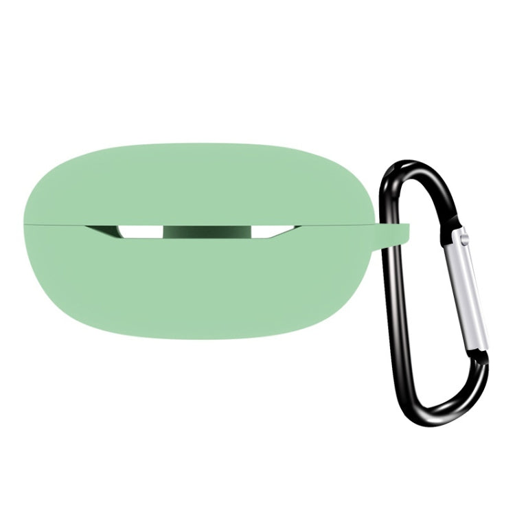 For Realme Buds Q Pure Color Bluetooth Earphone Soft Silicone Protective Case With Hook
