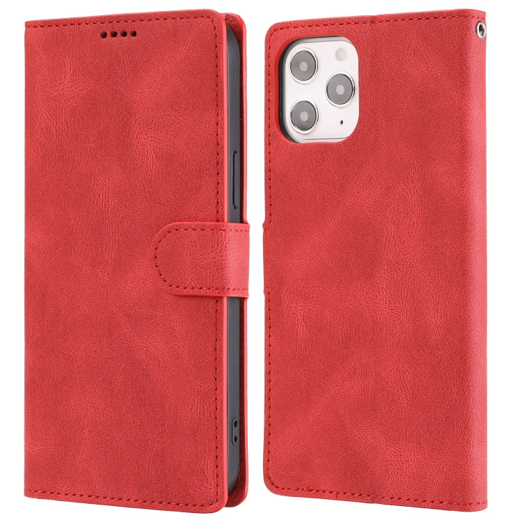 For iPhone 14 Pro Max Fantasy Classic Skin-feel Calfskin Texture Leather Case
