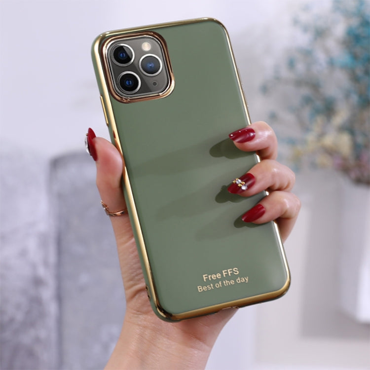 For iPhone 11 Pro 6D Plating TPU Protective Case