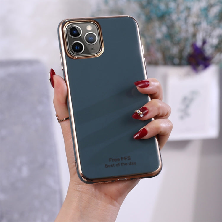 For iPhone 11 Pro 6D Plating TPU Protective Case