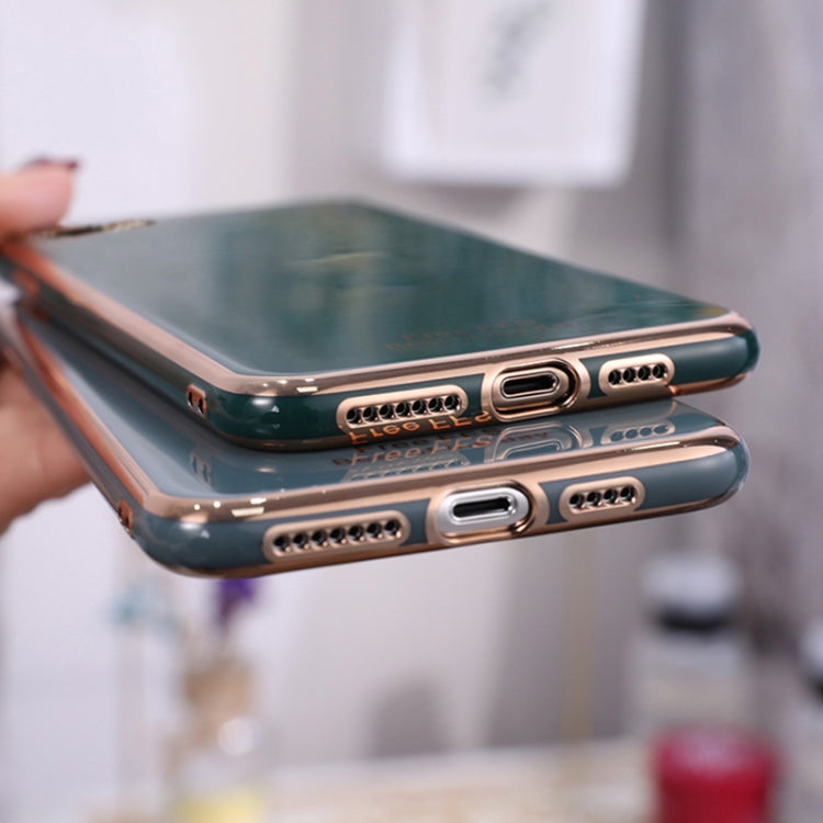 For iPhone 7 Plus & 8 Plus 6D Plating TPU Protective Case