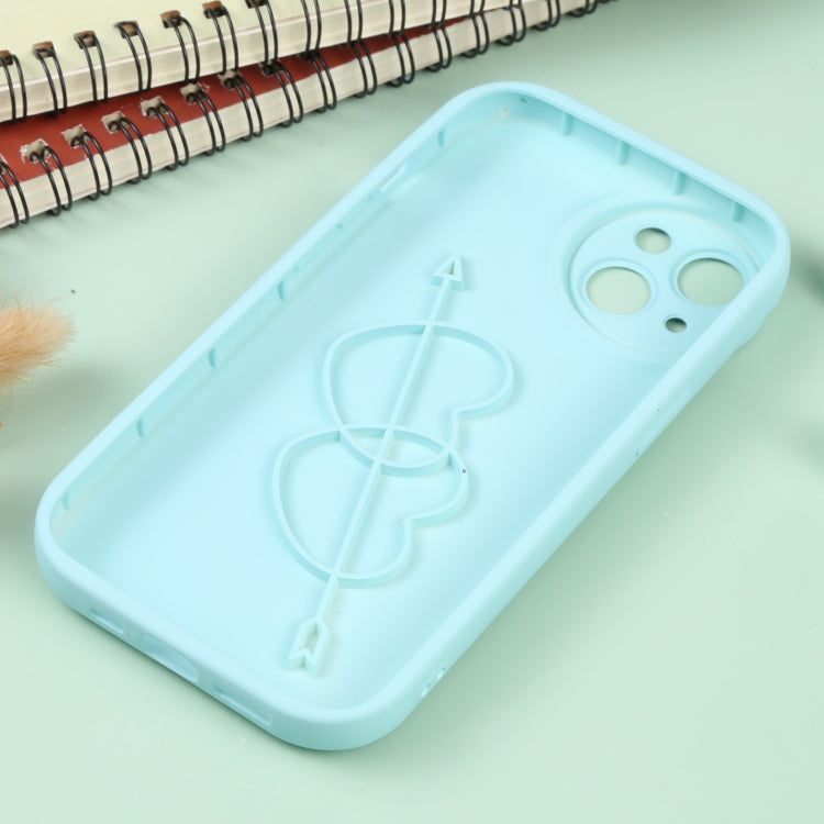 For iPhone 14 Plus Liquid Airbag Decompression Phone Case