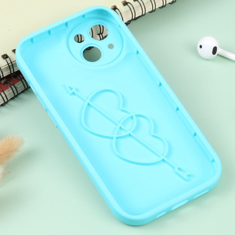 For iPhone 14 Plus Liquid Airbag Decompression Phone Case