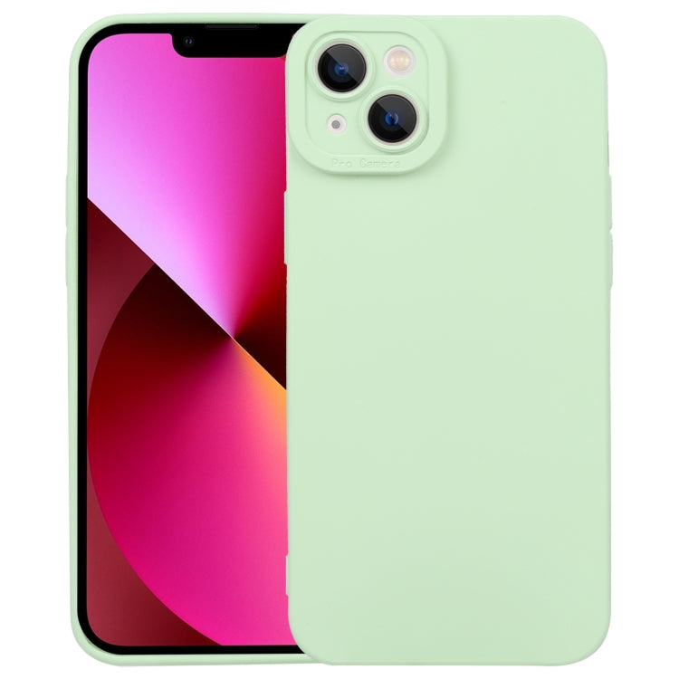 For iPhone 14 Liquid Silicone Full Coverage Phone Case