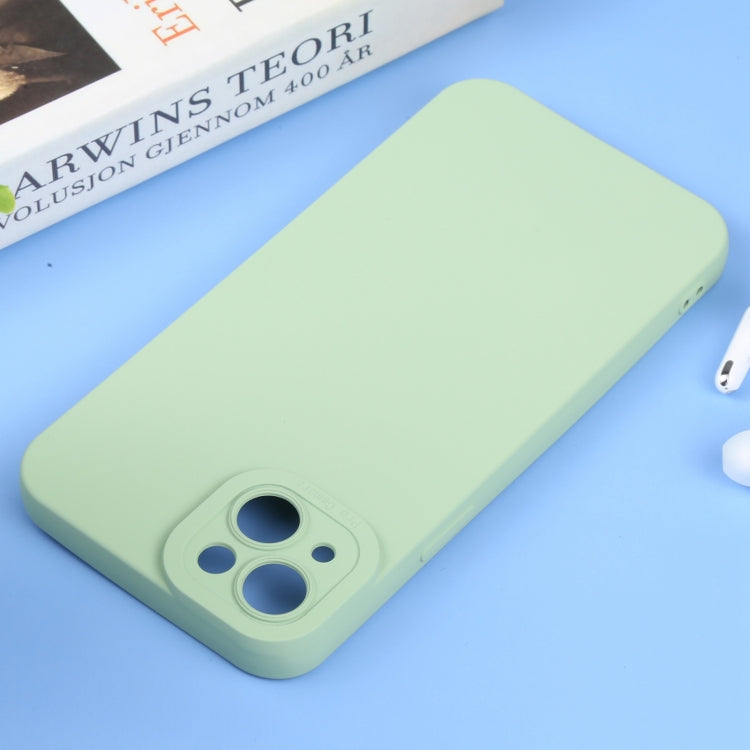 For iPhone 14 Liquid Silicone Full Coverage Phone Case