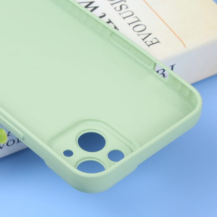 For iPhone 14 Liquid Silicone Full Coverage Phone Case