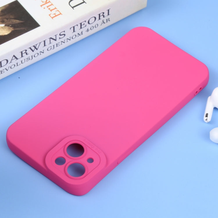 For iPhone 14 Liquid Silicone Full Coverage Phone Case