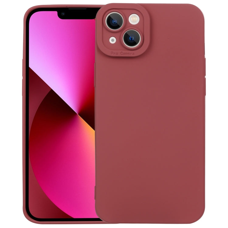 For iPhone 14 Liquid Silicone Full Coverage Phone Case