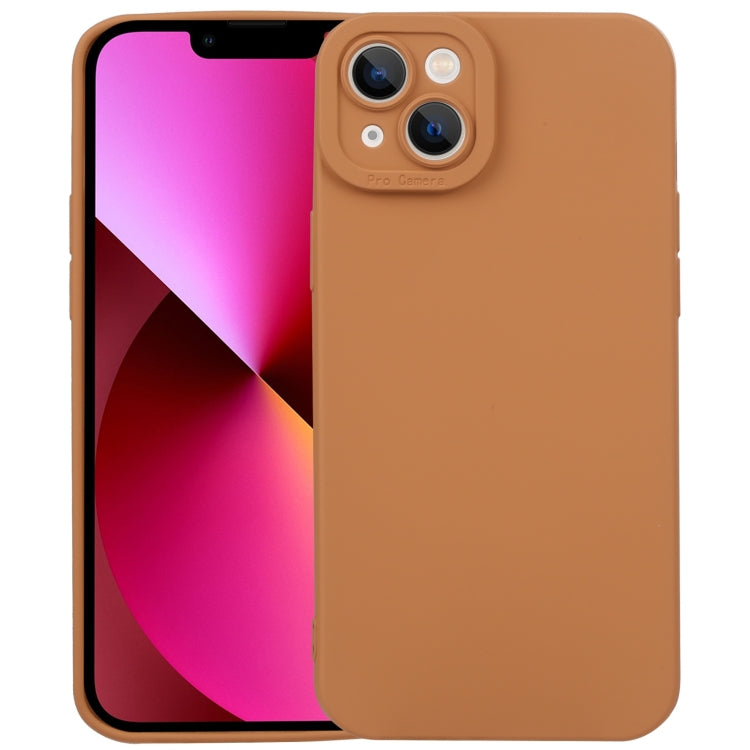 For iPhone 14 Liquid Silicone Full Coverage Phone Case