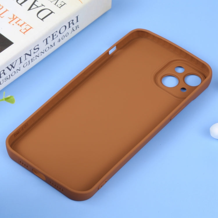 For iPhone 14 Liquid Silicone Full Coverage Phone Case