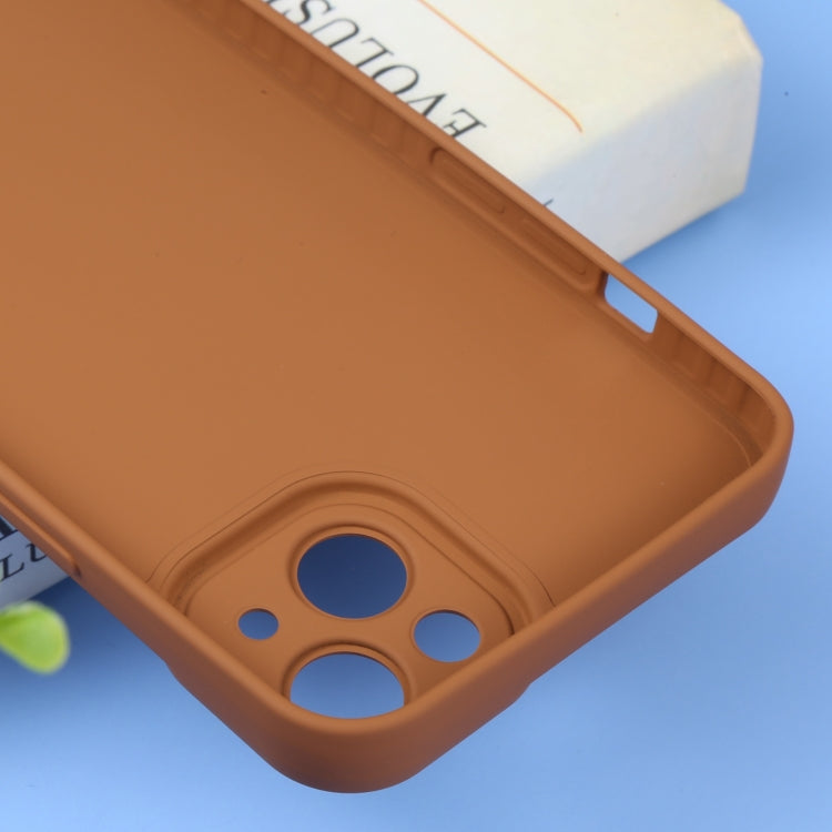 For iPhone 14 Liquid Silicone Full Coverage Phone Case