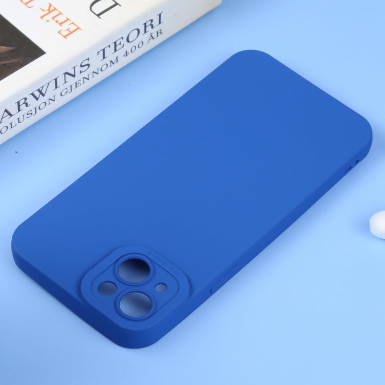 For iPhone 14 Liquid Silicone Full Coverage Phone Case