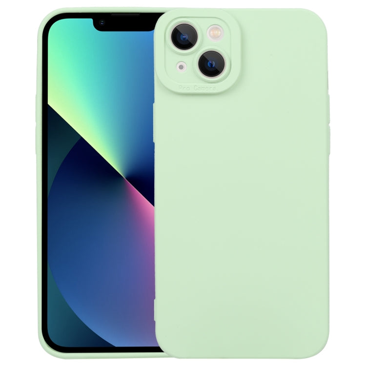 For iPhone 14 Plus Liquid Silicone Full Coverage Phone Case