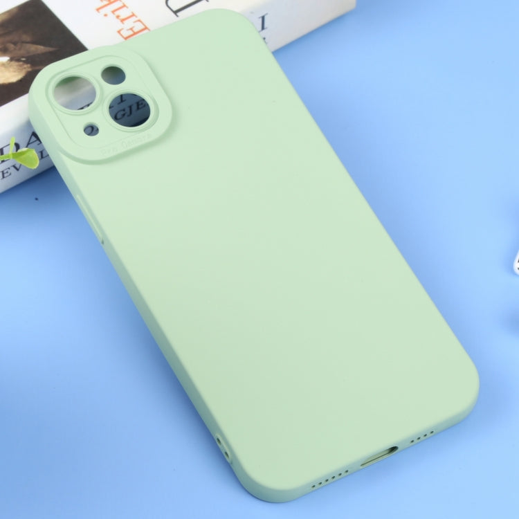 For iPhone 14 Plus Liquid Silicone Full Coverage Phone Case