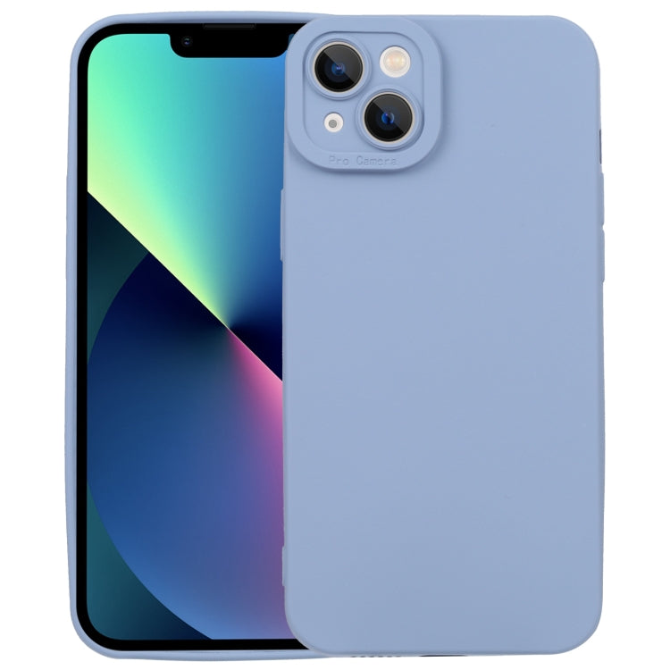 For iPhone 14 Plus Liquid Silicone Full Coverage Phone Case