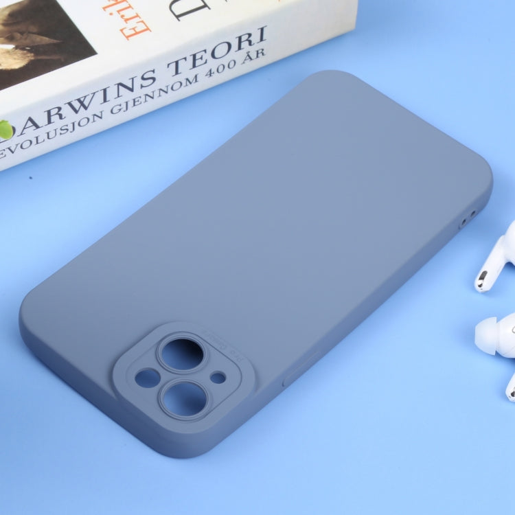 For iPhone 14 Plus Liquid Silicone Full Coverage Phone Case
