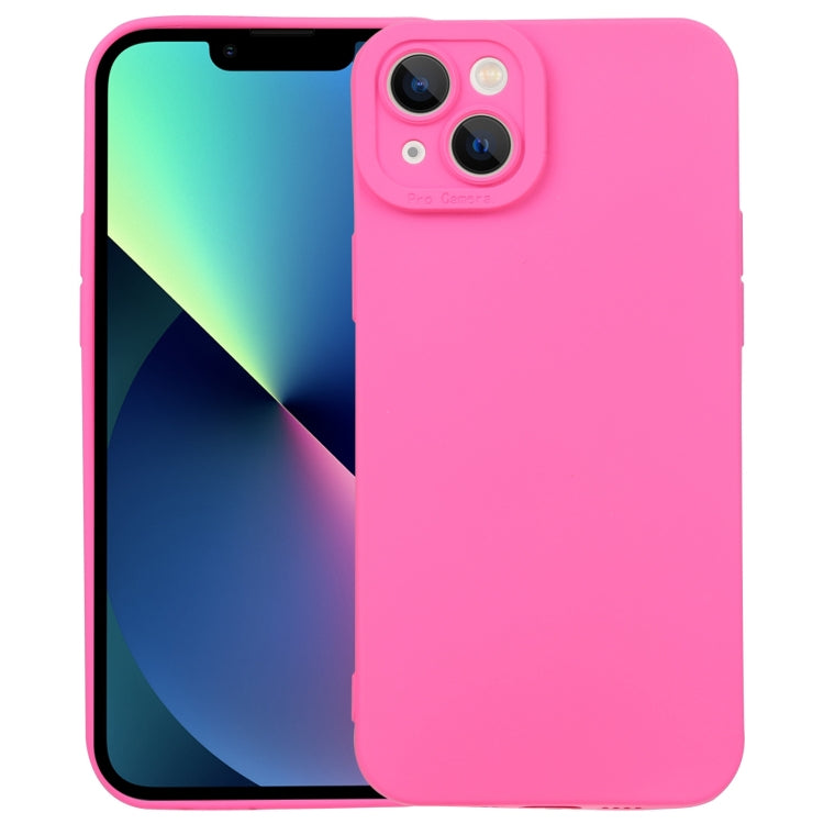 For iPhone 14 Plus Liquid Silicone Full Coverage Phone Case