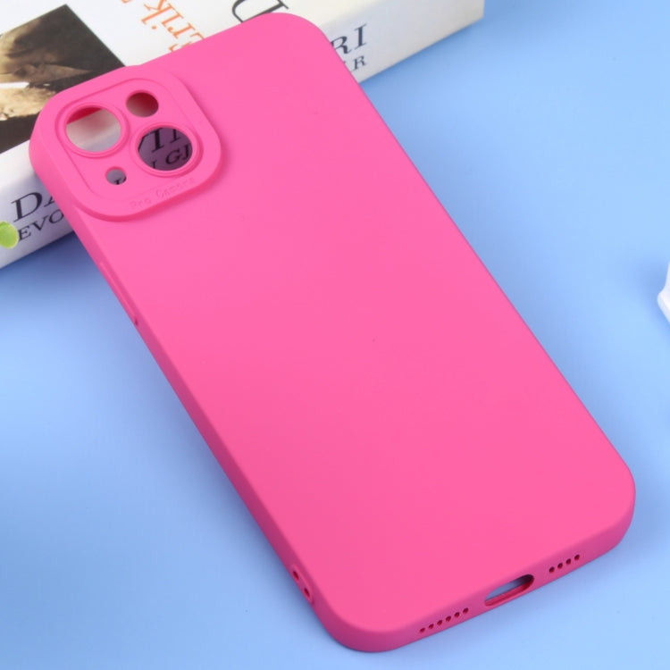 For iPhone 14 Plus Liquid Silicone Full Coverage Phone Case