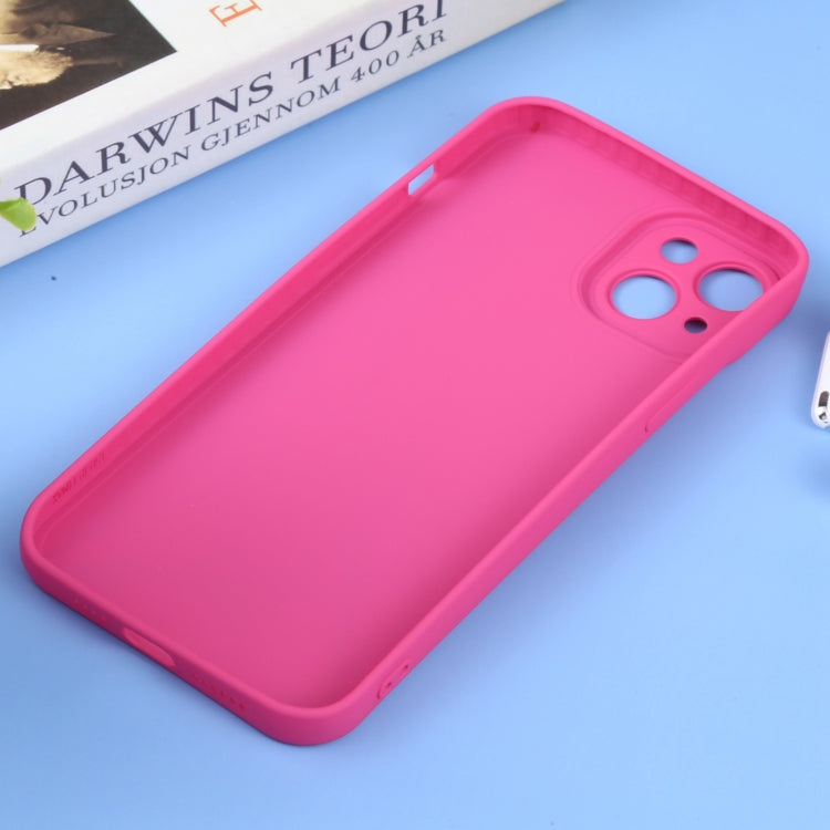 For iPhone 14 Plus Liquid Silicone Full Coverage Phone Case